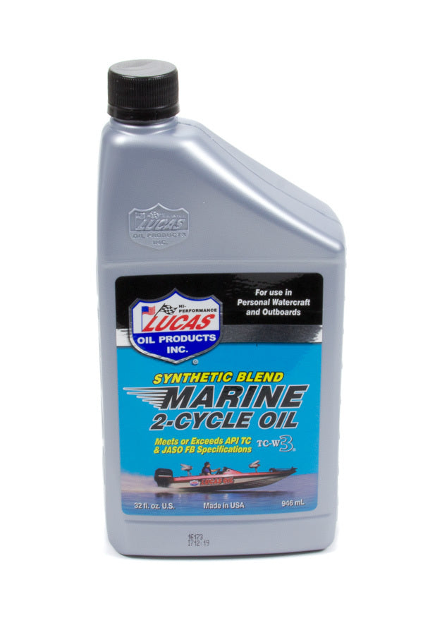 Lucas Oil Products Marine Oil 2 Cycle 1 Qt. Synthetic Blend