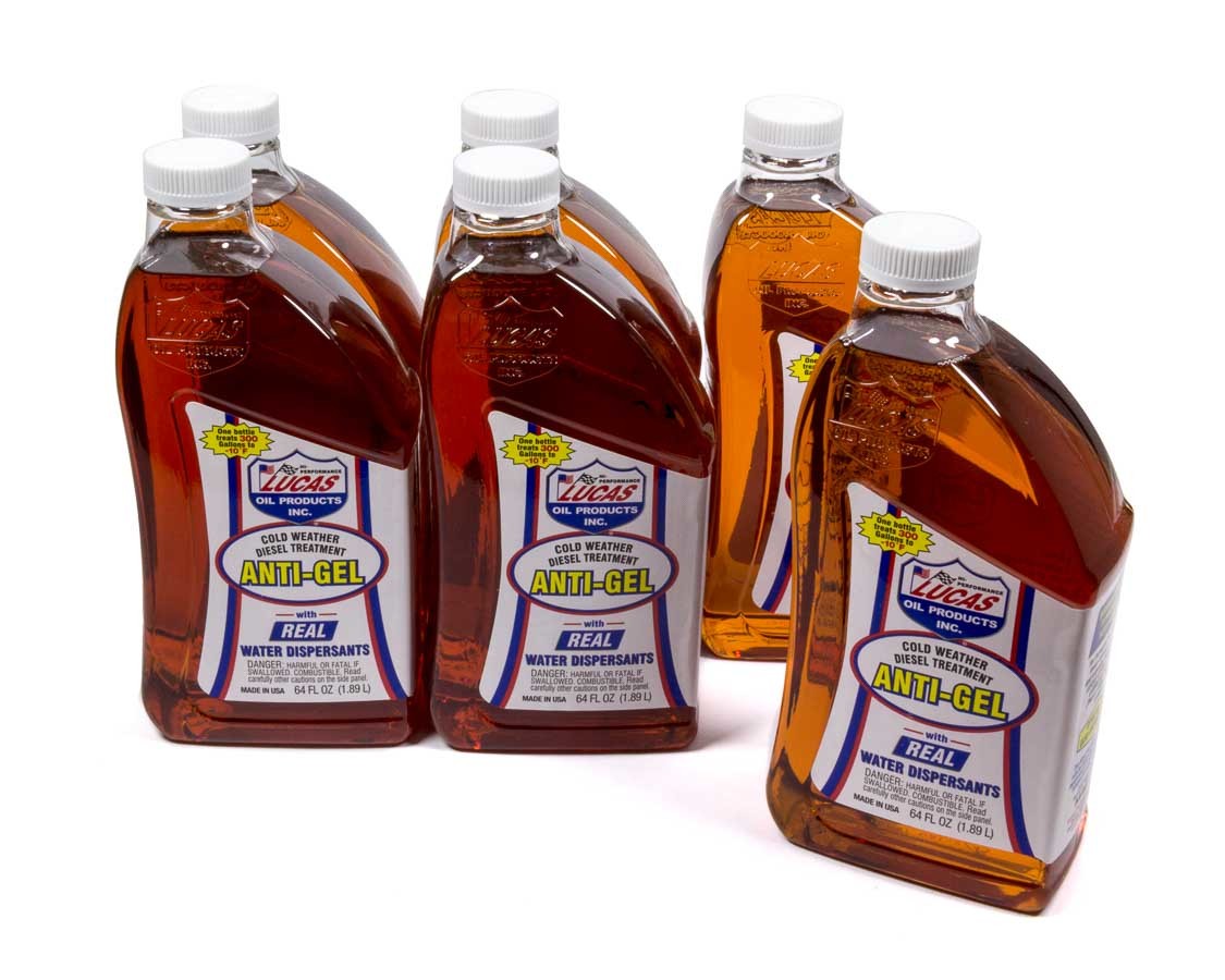 Lucas Oil Products Diesel Treatment Anti Gel Case 6x1 Half Gallon