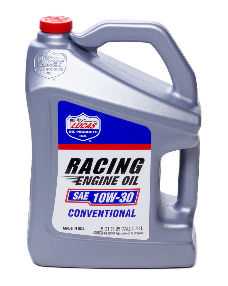 Lucas Oil Products SAE Racing Oil 10w30 5qt Bottle