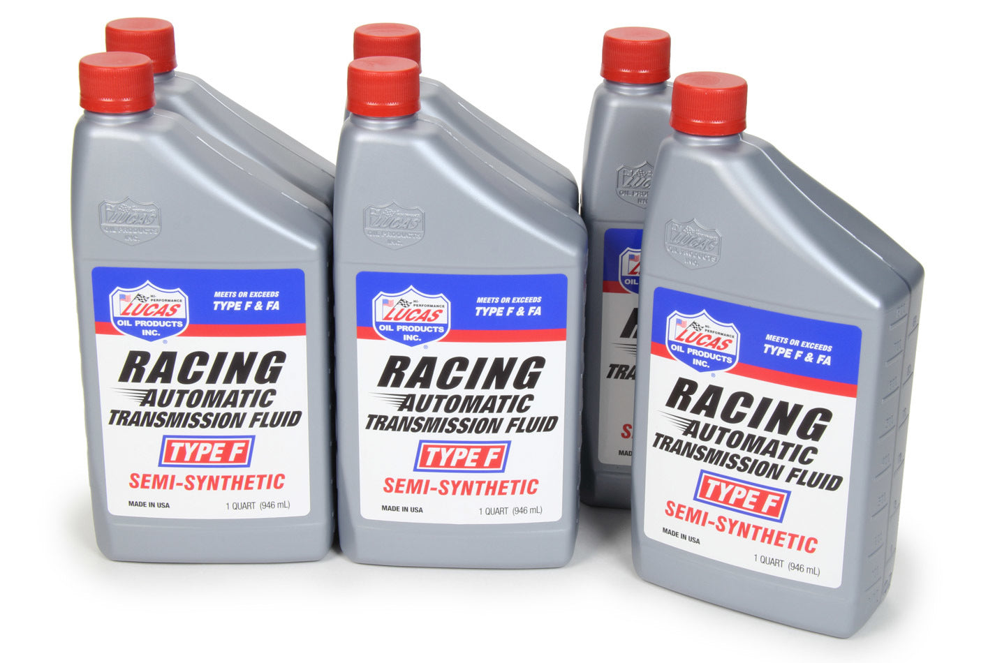 Lucas Oil Products Type F Racing Transmissi on Fluid Case 6 x 1 Qt