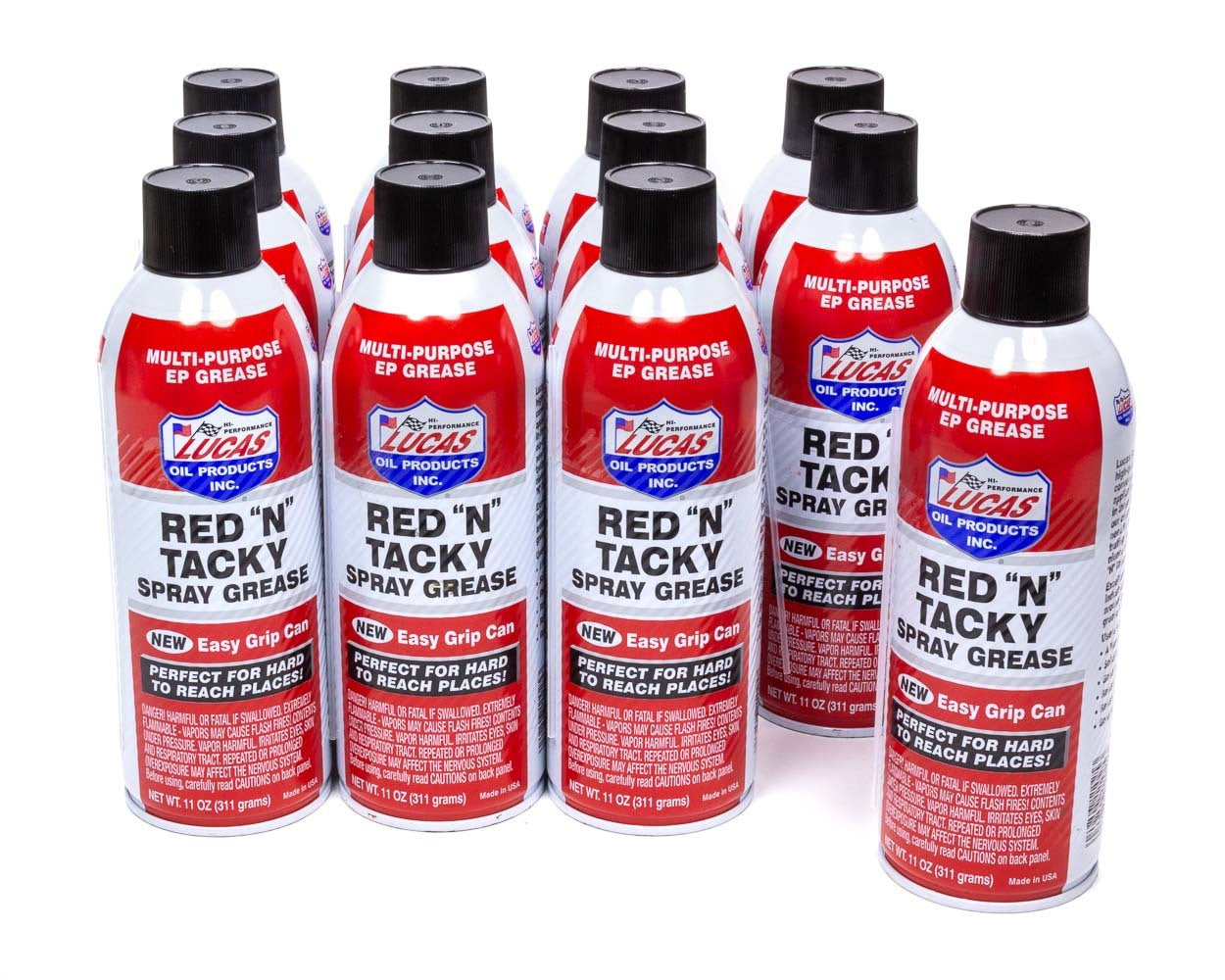 Lucas Oil Products Red-N-Tacky Spray Grease Temp Disc 5/21