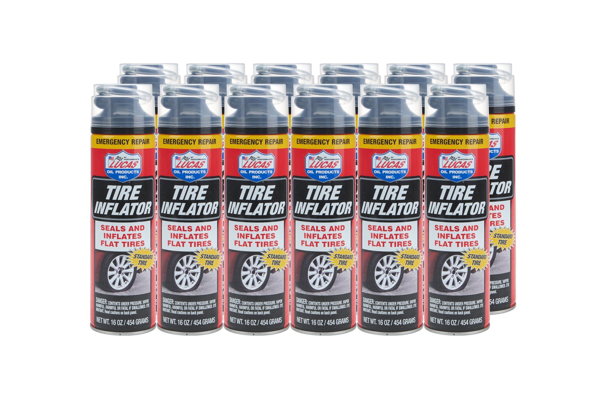 Lucas Oil Products Tire Inflator Case 12 x 16oz.