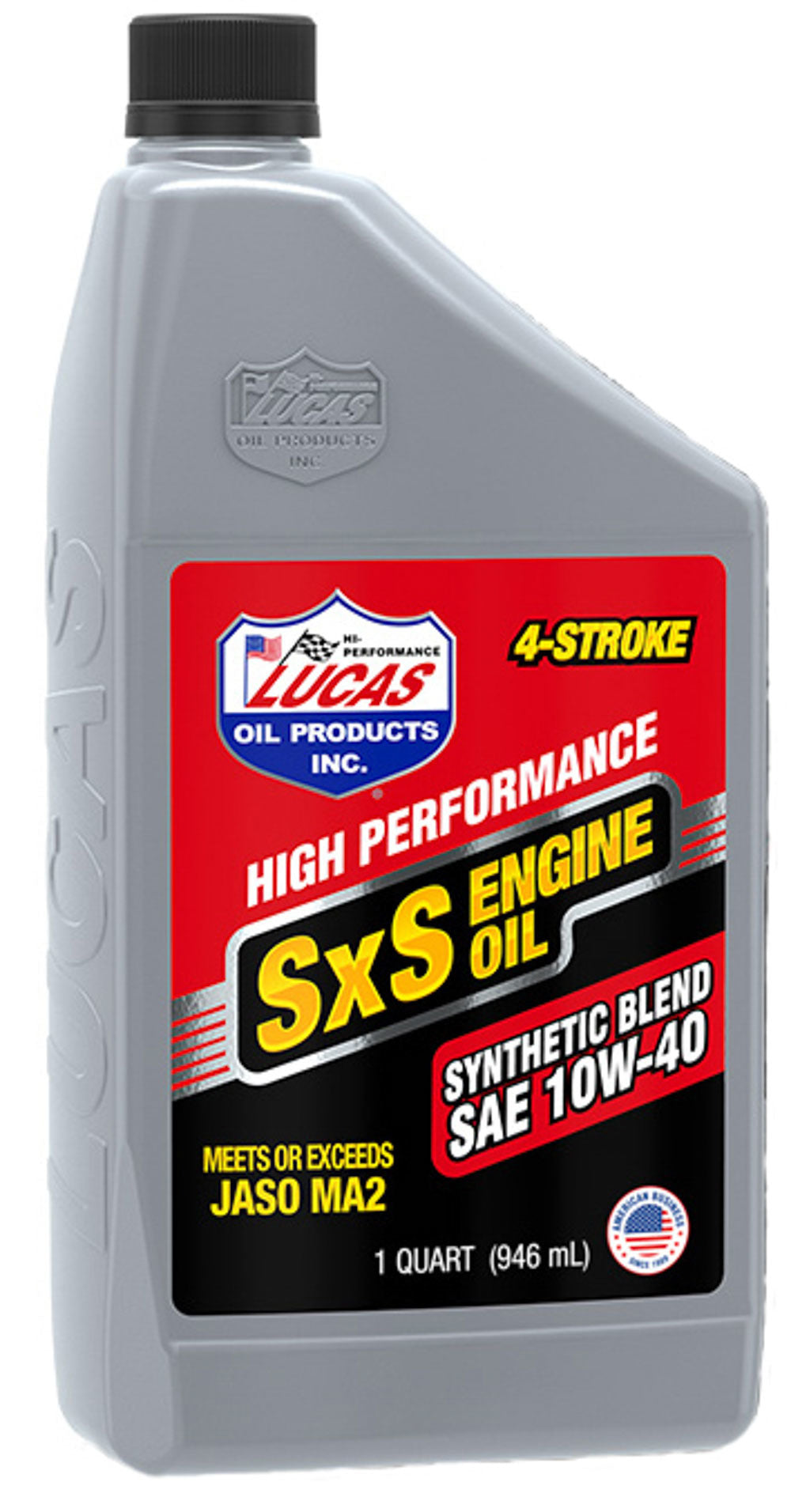 Lucas Oil Products Synthetic Blend 10w40 SXS Oil 1 Quart