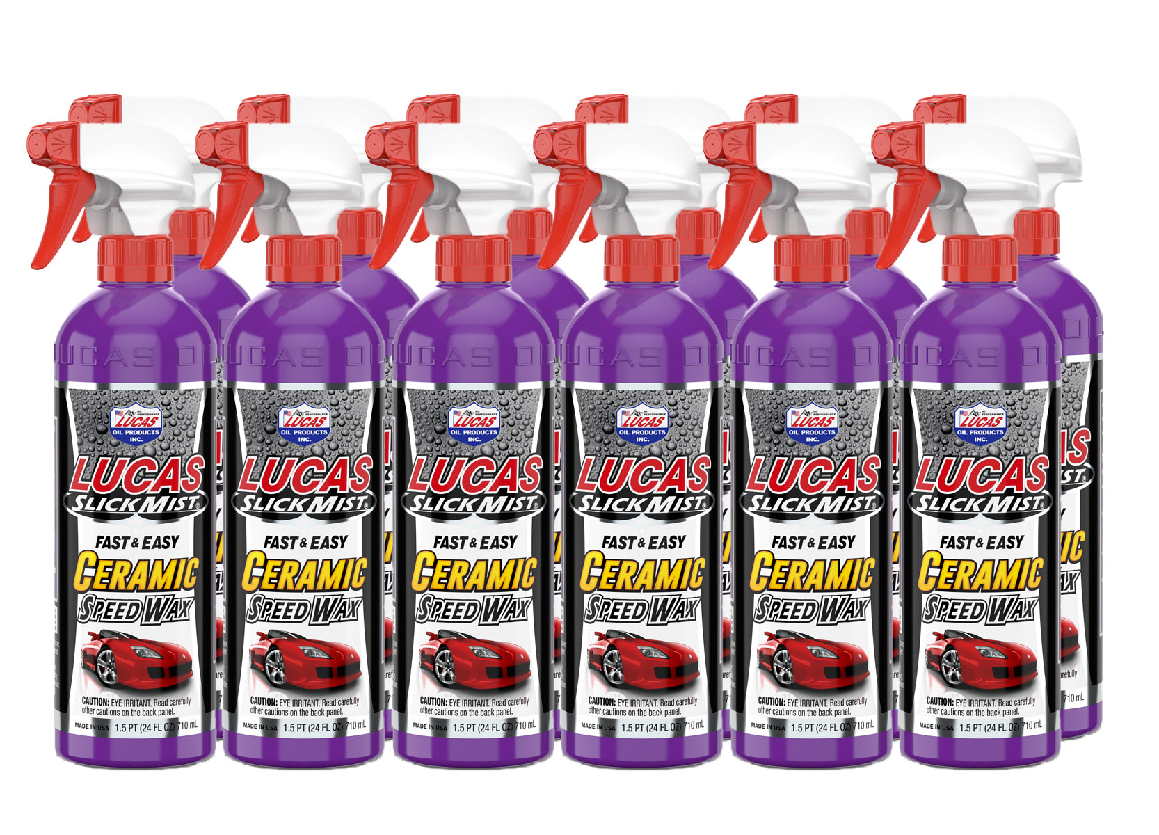Lucas Oil Products Ceramic Speed Wax 24oz Case 6 x 24oz Bottles