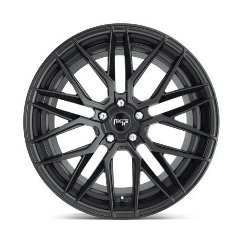 Niche Gamma M190 19x9.5 Matte Black Wheel — 5x120 Bolt Pattern