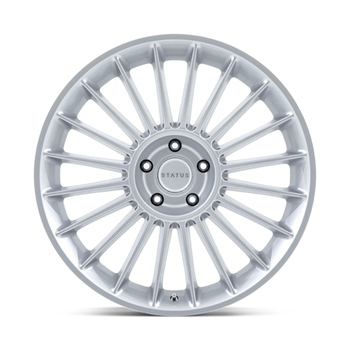 Status Wheels Venti ST003 22x9.5 Gloss Silver Alloy Wheel — 5x130 Bolt Pattern