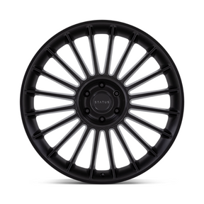 Status Wheels Venti ST003 24x10 Matte Black Alloy Wheel — 5x120 Bolt Pattern