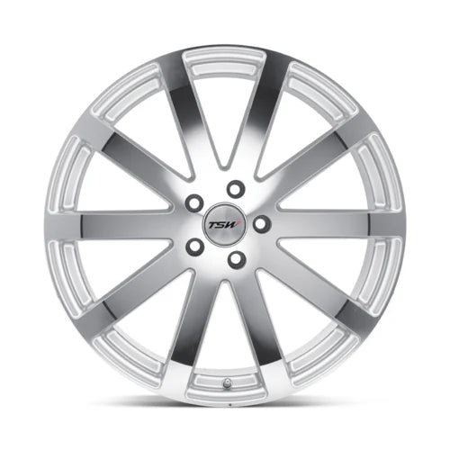 TSW Alloy Wheels TWBRK 19X9.5 5X4.5 SLV MIR FACE 20MM