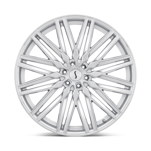 Status Wheels ADM 20x9 Silver Mirror Cut Face Wheel 6x5.5 15mm Offset — Distinctive Cast Aluminum