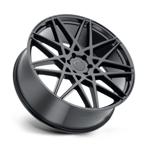 Status Wheels STGFN Griffin 24x9.5 5x5.5 Gloss Black 15mm Offset Truck SUV Wheel