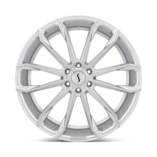 STMST 24X9.5 5X4.5 SLV BRSH-FC 30MM