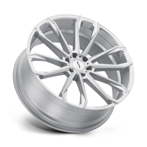 STMST 22X9.5 5X5.0 SLV BRSH-FC 35MM