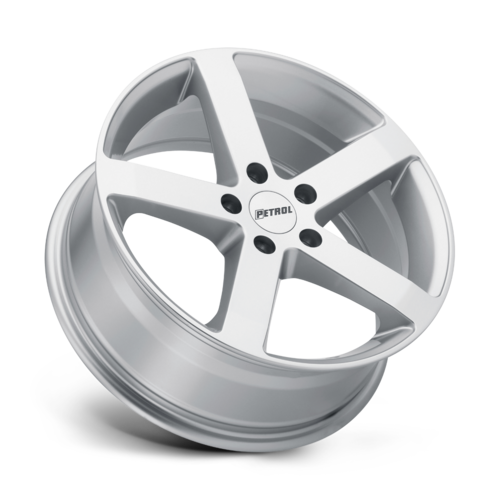 Petrol Wheels PEP3B 15x6.5 5x114.3 Gloss Silver 38mm Offset Cast Aluminum Wheel