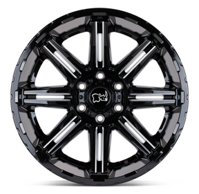 Llantas Black Rhino BRRPG 20X12 8X6.5 G-BLK-MIR -44MM