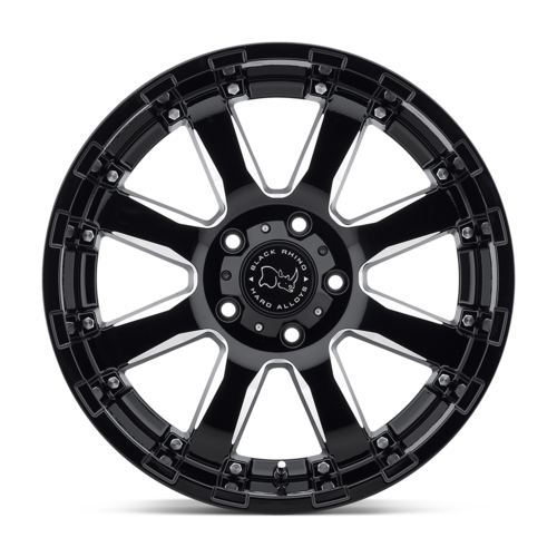 Llantas Black Rhino BRSRA 20X11.5 8X6.5 G-BLK-MILL -44MM