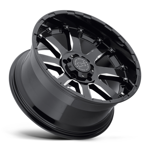 Llantas Black Rhino BRSRA 20X11.5 8X6.5 G-BLK-MILL -44MM