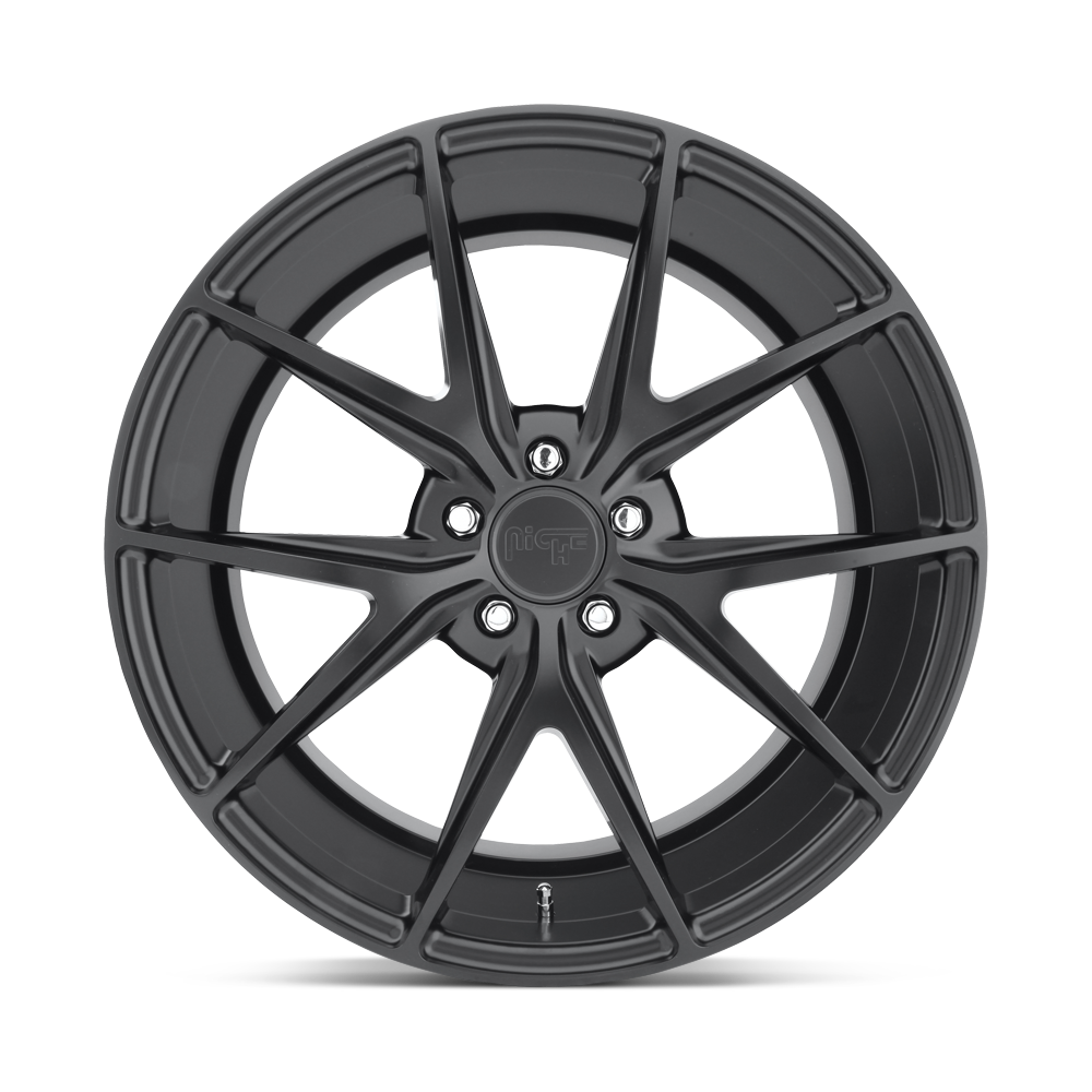 Niche M117 Misano 18x8 5x120 Matte Black Wheel 42mm Offset — Premium Cast Aluminum Upgrade