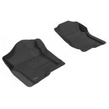 3D MAXpider GM P/U 1500 07-13 Kagu Floor Liner 1st Row Blk