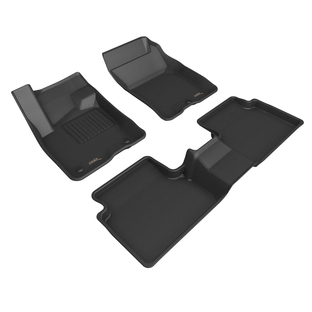 21- Ford Bronco Kagu Rear Floor Liners Black