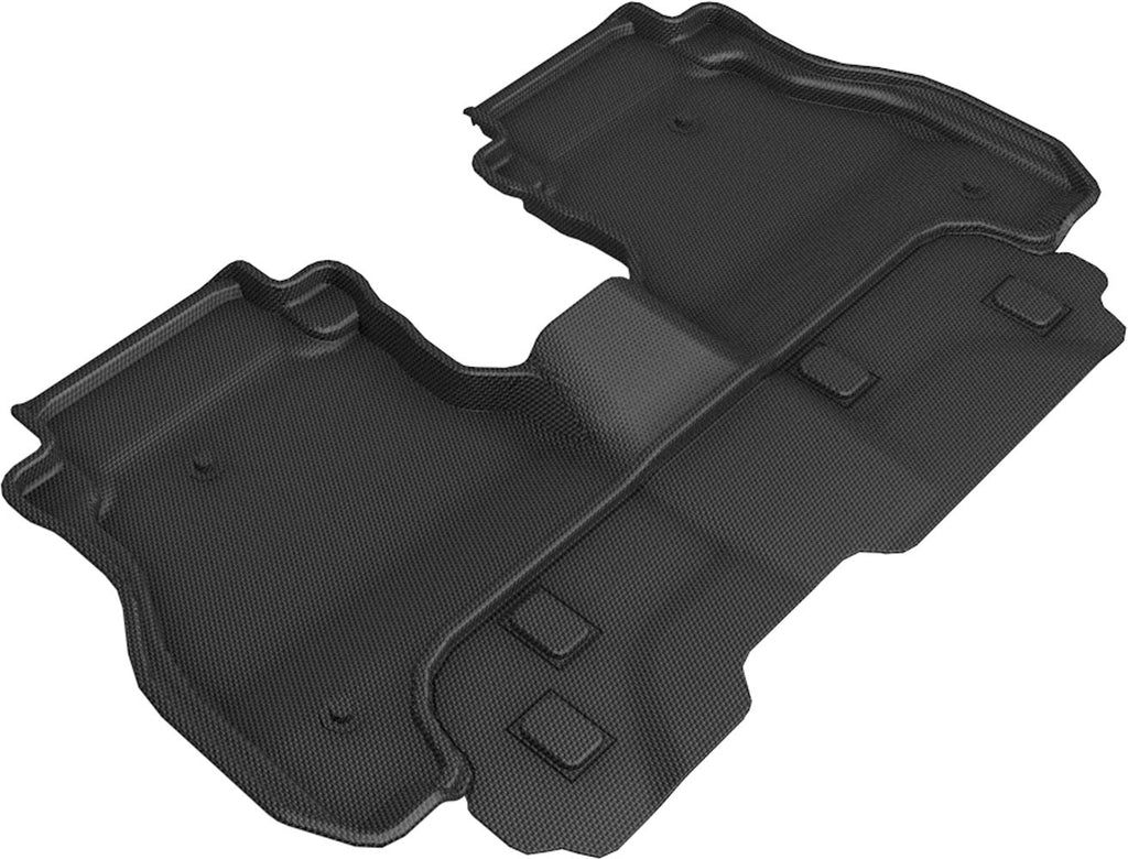 Jeep Gladiator 20- Kagu Floor Liners 2nd Row Blk