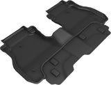 Jeep Gladiator 20- Kagu Floor Liners 2nd Row Blk