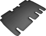 Tesla Model X 16-   Kagu Rear Floorliner Black