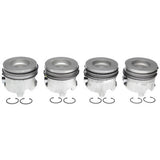 Clevite77 Piston Set w/Rings   4pk GM 6.6L Duramax RH