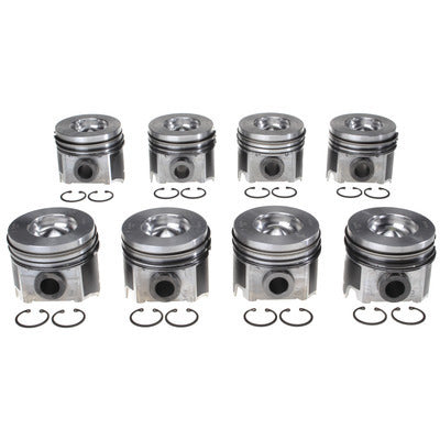 Clevite77 Piston Set w/Rings Ford 6.0L Diesel 8pk