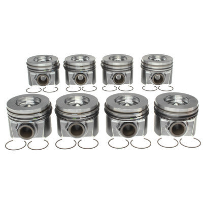 Clevite77 Piston Set w/Rings Ford 6.4L Diesel 8pk