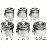 Clevite77 Piston Set w/Rings Dodge Cummins 6pk