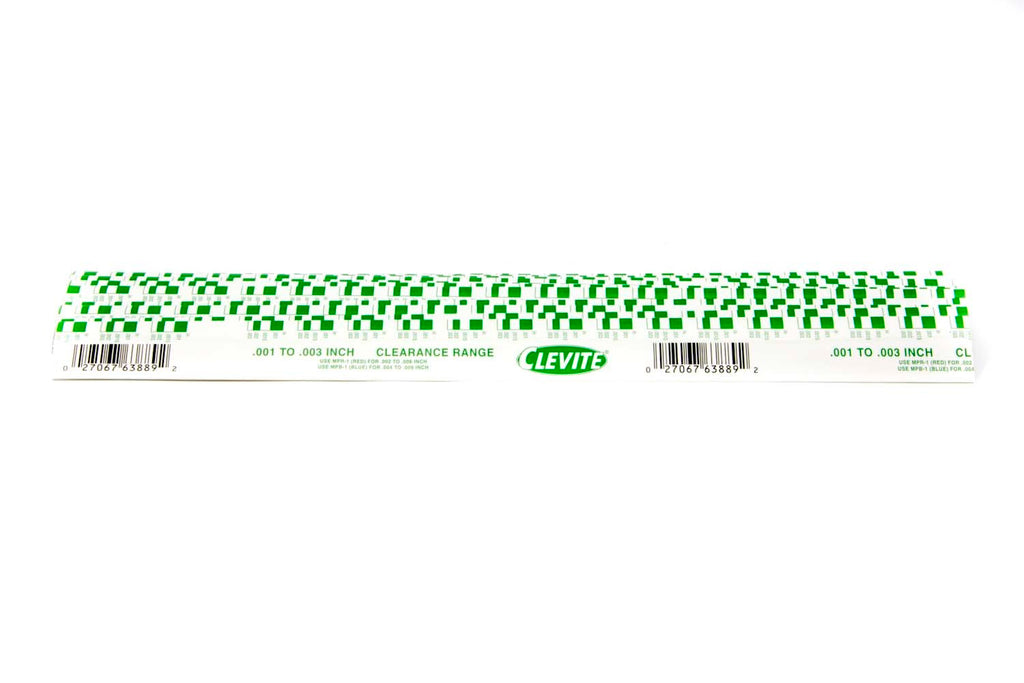 Clevite77 Plastigage - Verde 0,001 pulg. - 0,003 pulg.