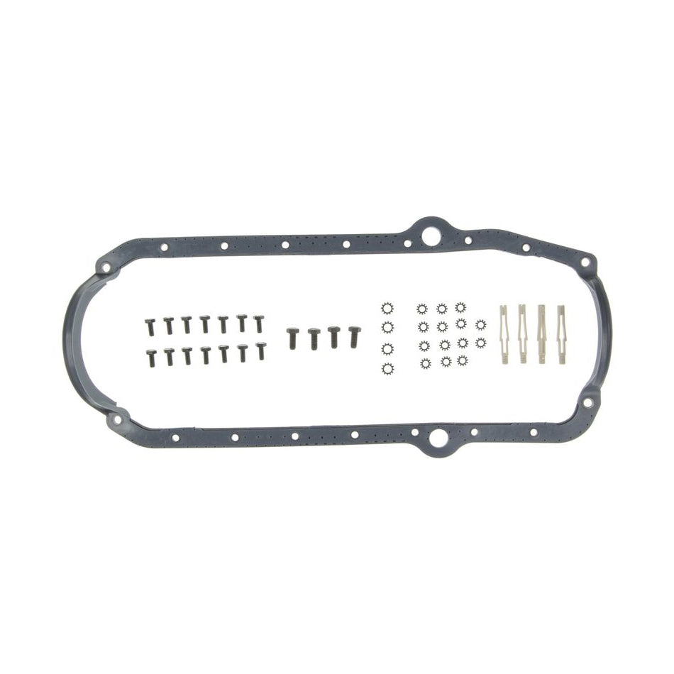 Clevite77 Oil Pan Gasket Set - SBC 75-79 w/Thick Frt Seal