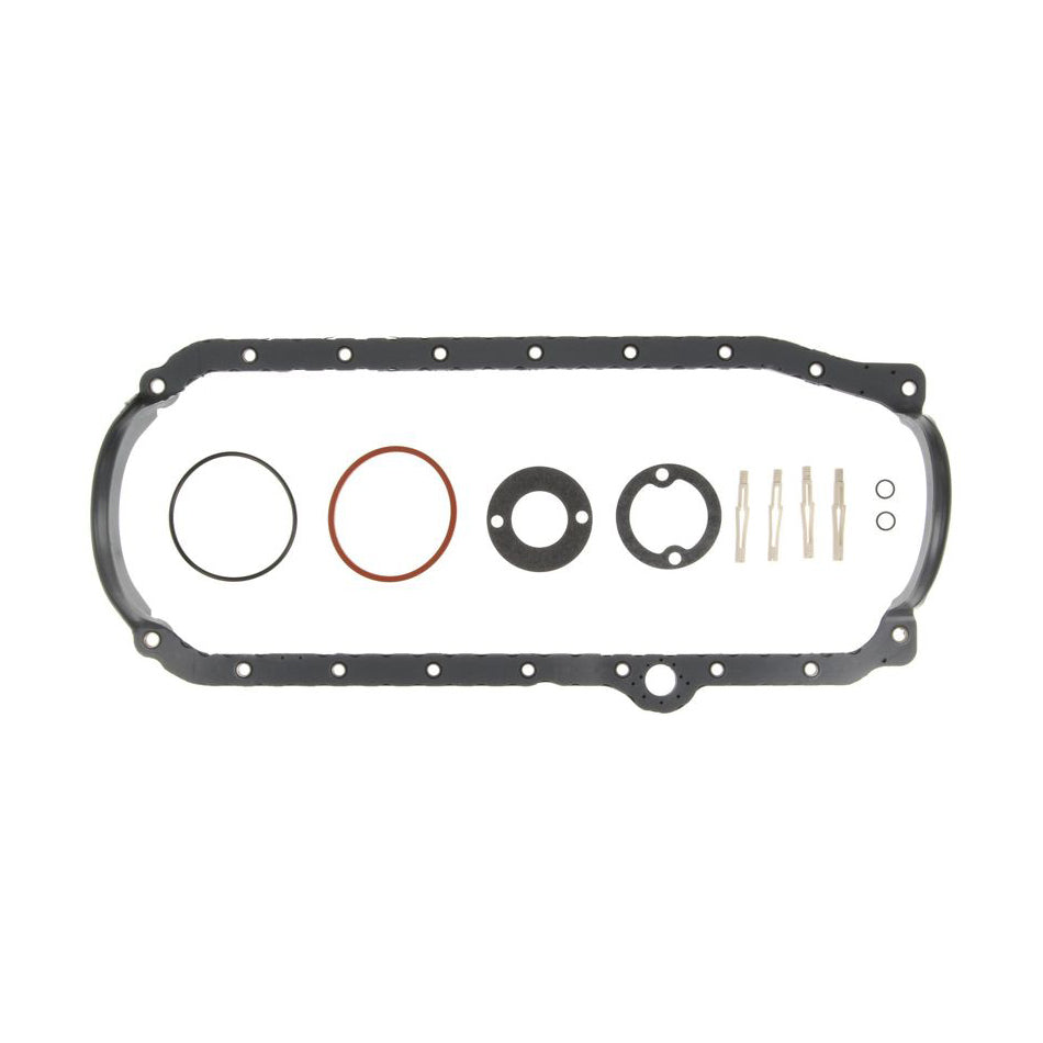 Clevite77 Oil Pan Gasket Set - SBC 86-91 w/1-Piece Rr Main