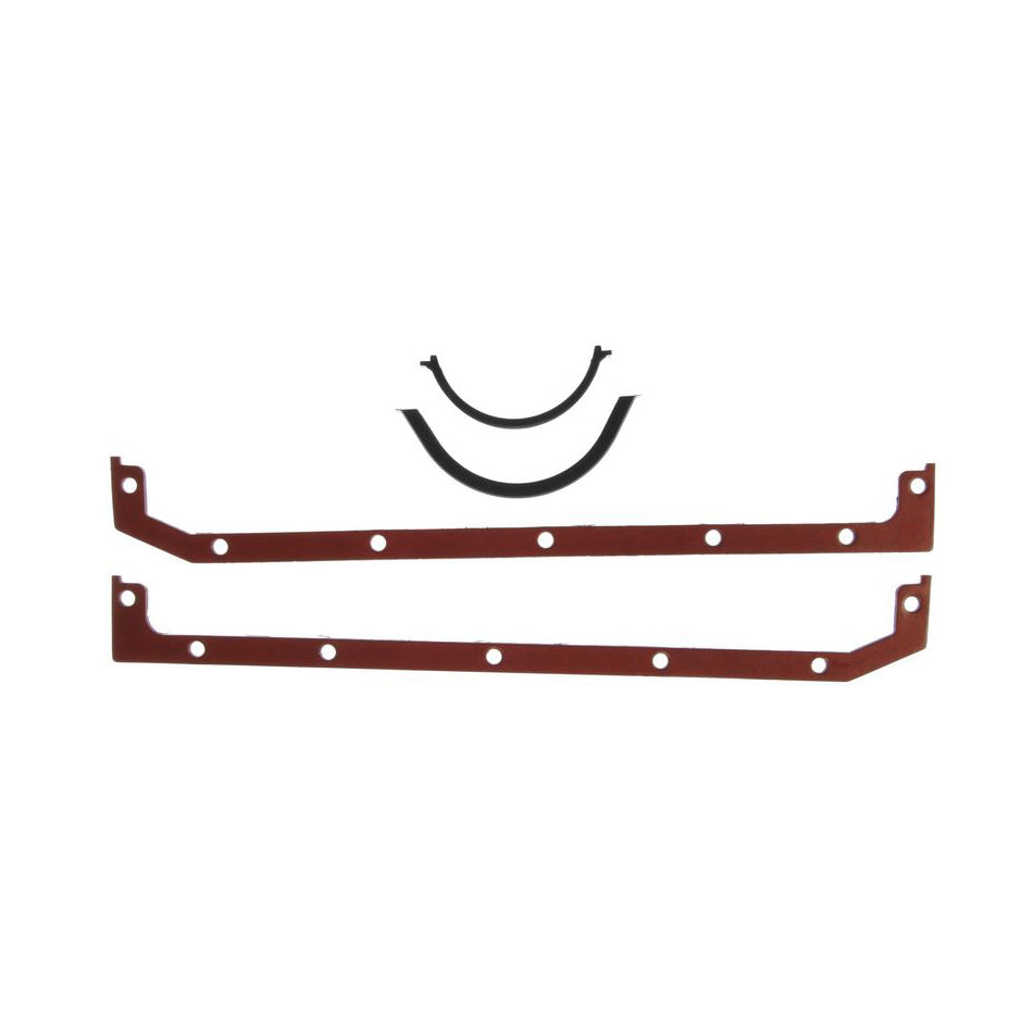 Clevite77 Oil Pan Gasket Set -SBC 86-97 w/1-Piece Rr Main