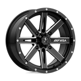 MSAMA41 16X7 4X156 G-BLK FRESADORA 10MM