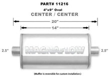 Cargar imagen en el visor de la galería, Stainless Muffler 2.5in Center In/Out