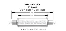 Load image into Gallery viewer, Muffler Stainless 3in Center In/Out