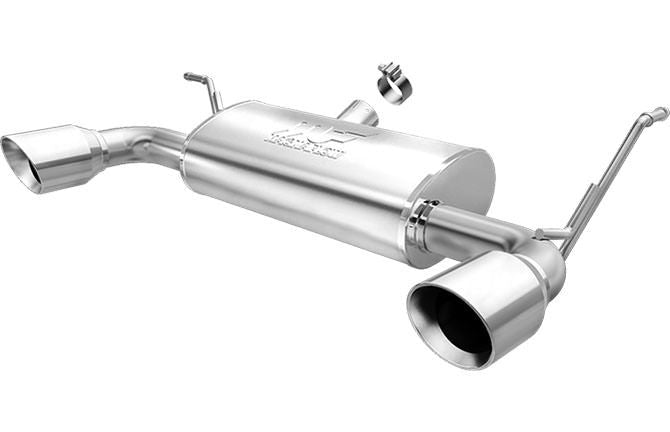 MagnaFlow Exhaust Products 07-   Wrangler 3.6L Axle Back Exhaust Polished