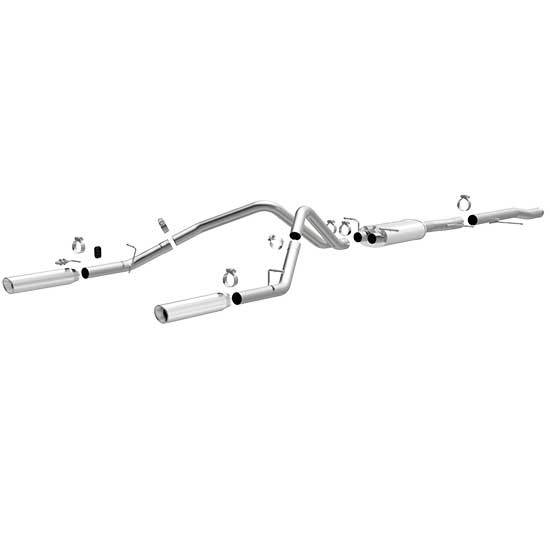 14-  GM P/U 1500 CC&EC Cat Back Exhaust Kit