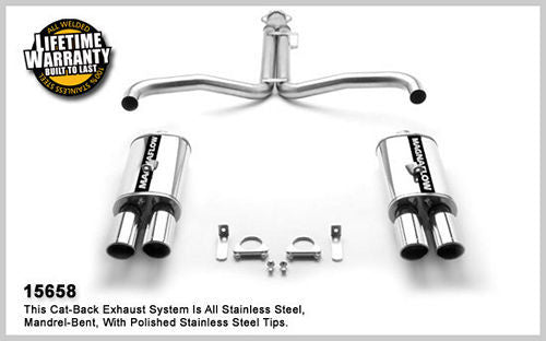 MagnaFlow Exhaust Products 86-91 Corvette 5.7L Cat Back Kit