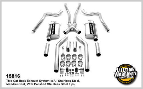 MagnaFlow Exhaust Products 67-70   Mustang V8 Dual Exhaust Kit