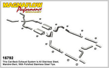 Load image into Gallery viewer, 55-57 Chevy Bel Air Crossmember Back Exhaust