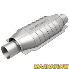 Load image into Gallery viewer, MagnaFlow Exhaust Products SS Cat Converter Oval Universal 2.25 In/Out