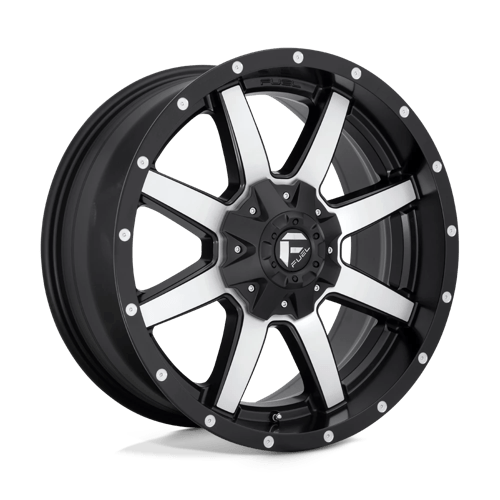 D537 18X9 6X135/5.5 MT-BLK-MACH -12MM