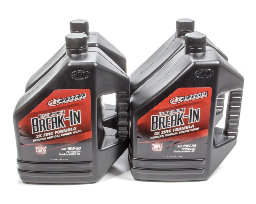 Maxima 15w50 Break-In Oil Case 4x1 Gallon