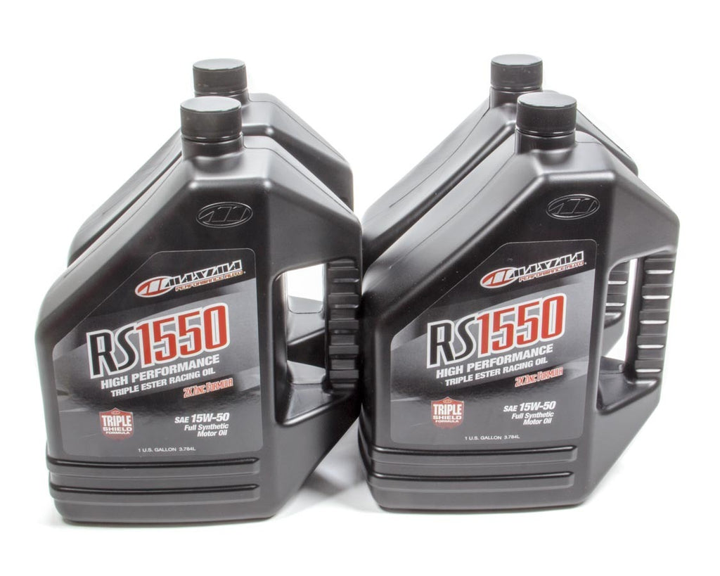 Maxima 15w50 Synthetic Oil Case 4x1 Gallon RS1550