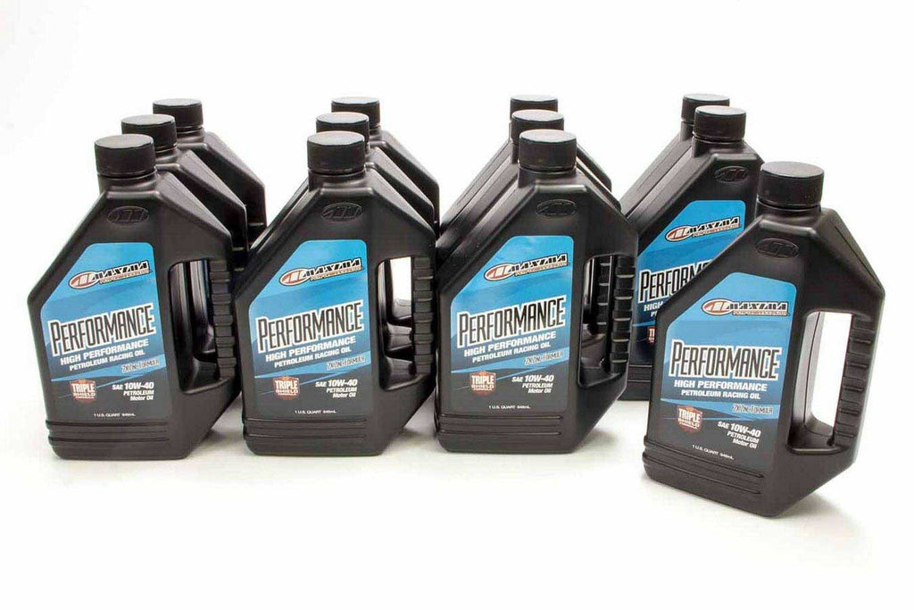 Maxima 10w40 Petroleum Oil Case 12x1 Quart Performance