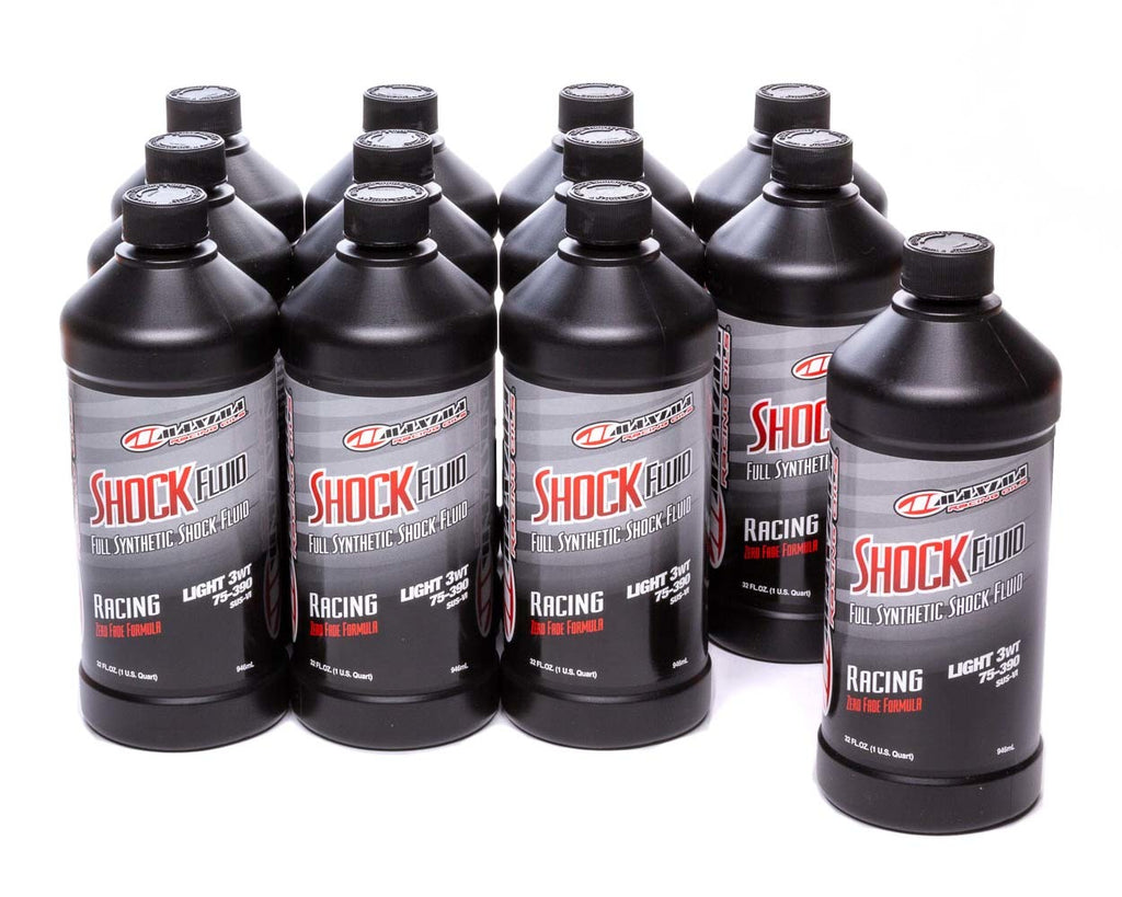 Maxima 3w Racing Shock Oil Case 12 x 32oz Bottles