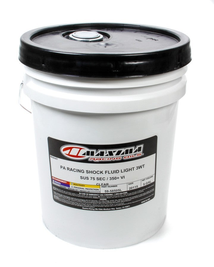 Maxima 3w Racing Shock Oil 5 Gallon Pail