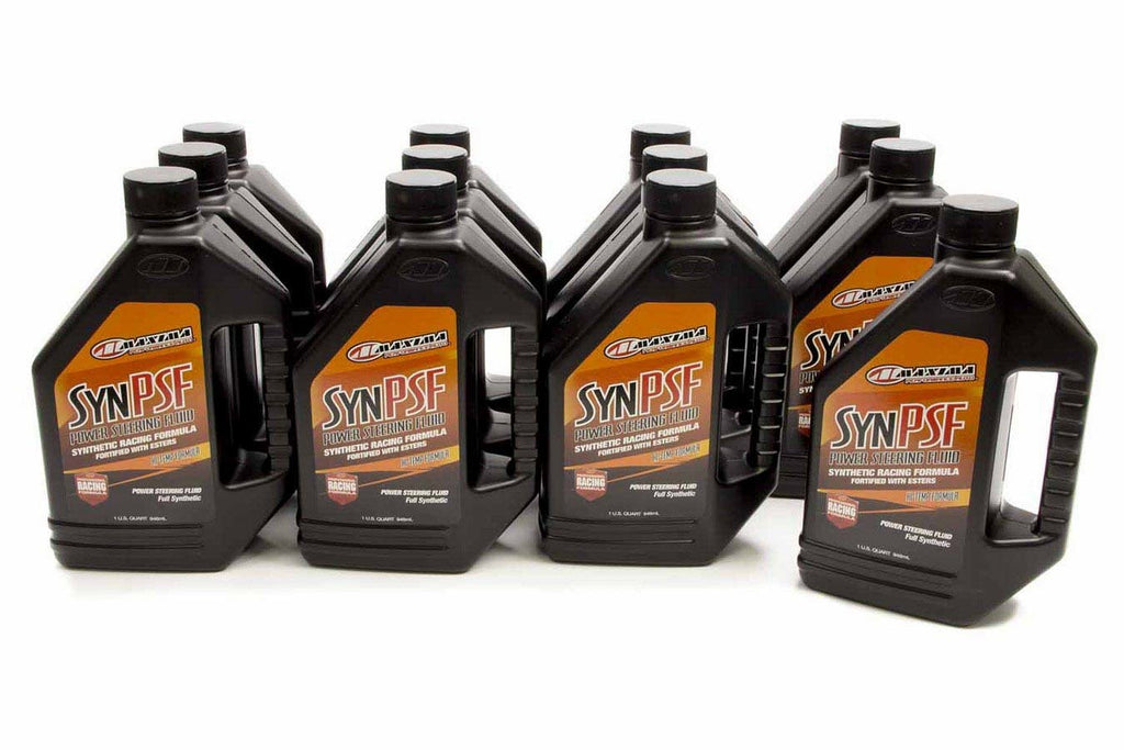 Maxima Power Steering Fluid Synthetic Case 12x32oz